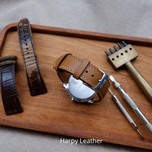 Cognac Leather Strap 