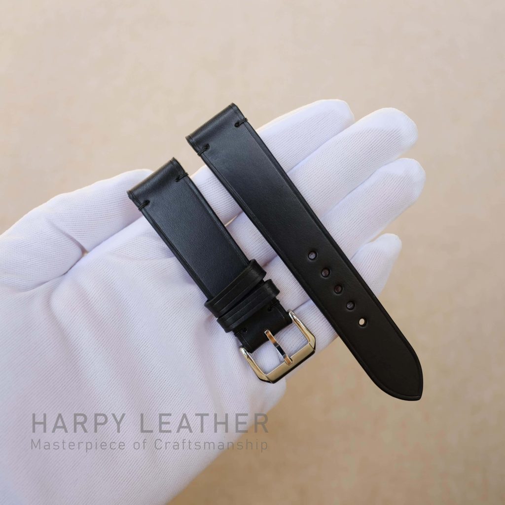 Thin leather sale watch strap