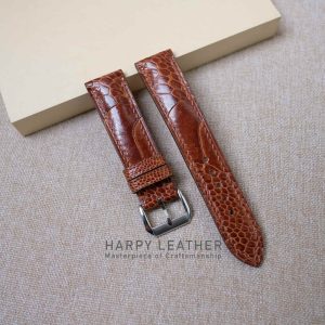 ostrich-light-brown-watch-strap