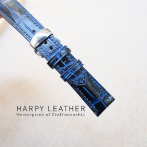 black-blue-alligator-watch-strap