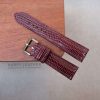 bordeaux-lizard-leather-watch-strap