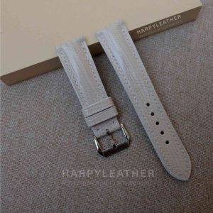 creamy-white-lizard-leather-watch-strap