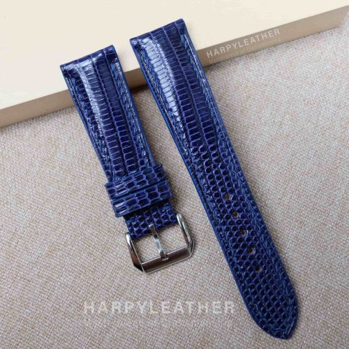 navy-blue-lizard-leather-watch-strap