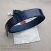 navy-alligator-leather-belt