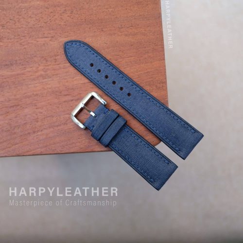 Blue babele leather watch strap 3