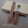 Natural-shell-codovan-leather-watch-strap