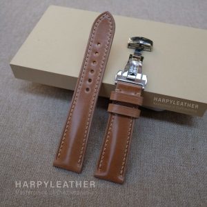 Natural Shell Cordovan Watch Strap 2 Natural-shell-codovan-leather-watch-strap