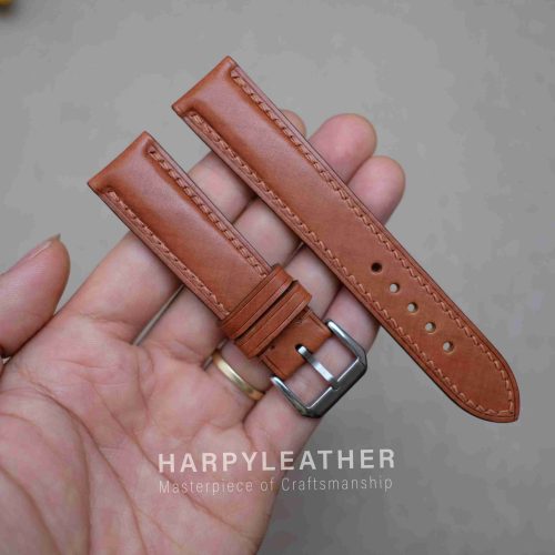 brown mozart leather watch strap 3 1