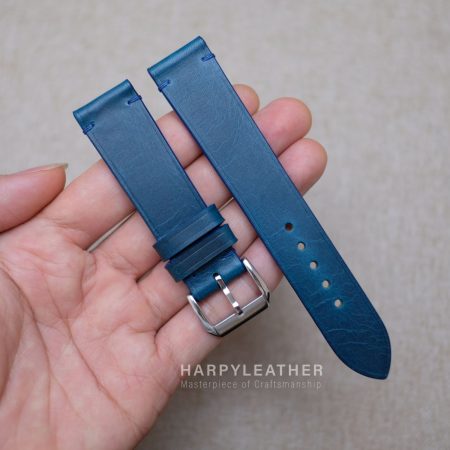 navy-waxy-slim-watch-strap