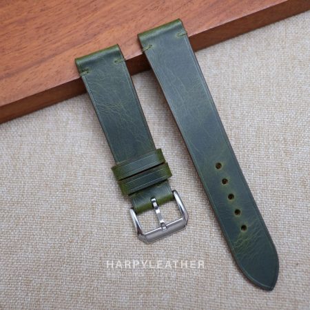 olive-waxy-slim-watch-strap