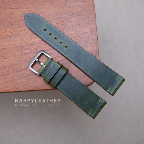 olive-waxy-slim-watch-strap