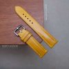 yellow-mozart-leather-watch-strap