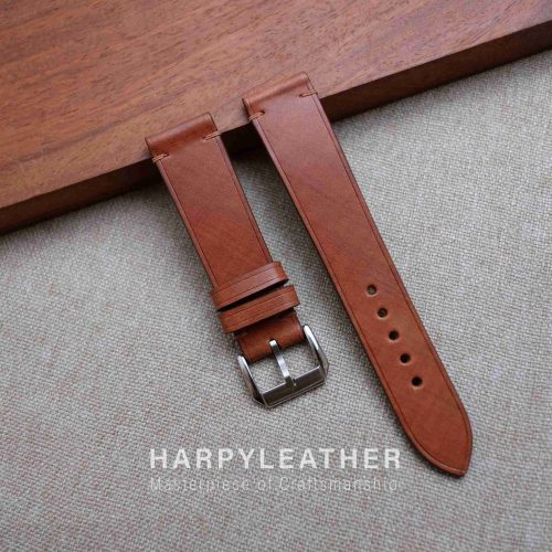 Brown-mozart-slim-watch-strap