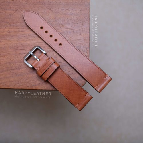 Dark brown mozart slim watch strap 2 scaled