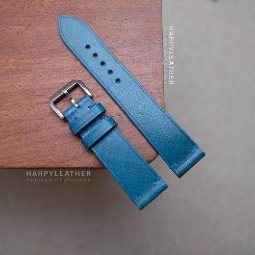 Navy blue mozart slim watch strap 2 scaled