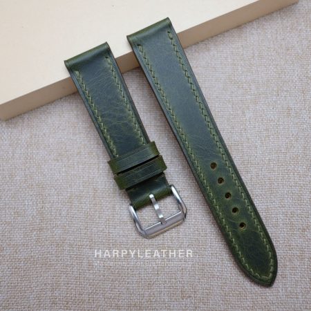 olive-waxy-flat-watch-strap