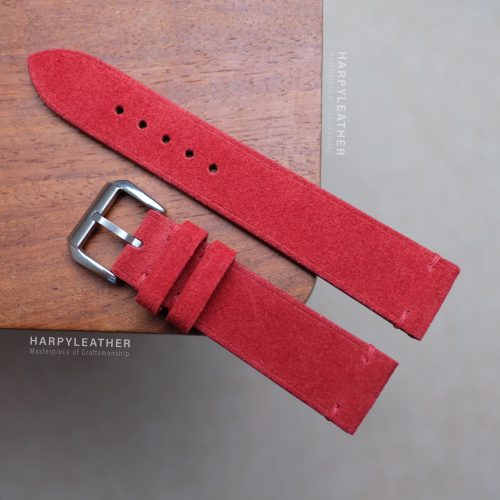 red-suede-slim-watch-strap