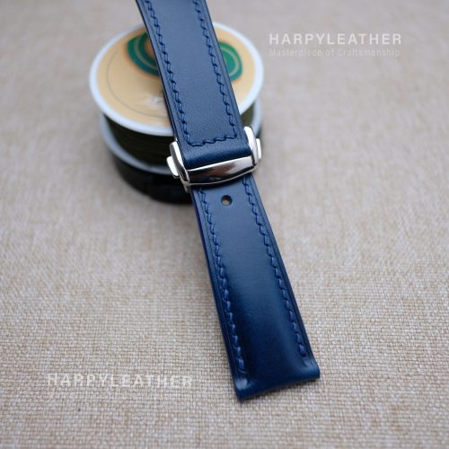 Navy-Blue-buttero-strap-omega-style-clasp