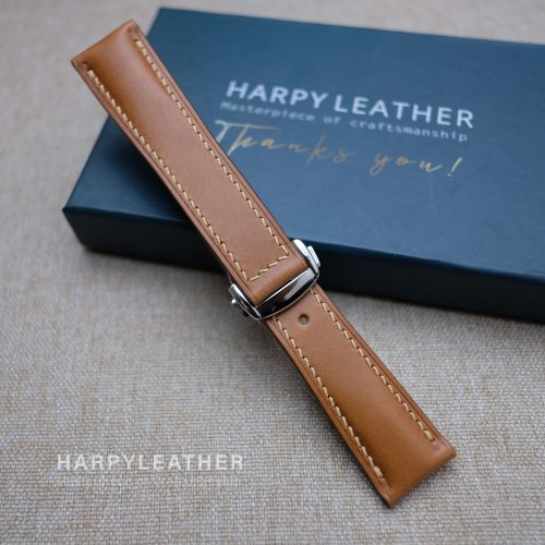 light-brown-Buttero-Strap-Omega-Style-Clasp