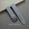White-suede-slim-watch-strap