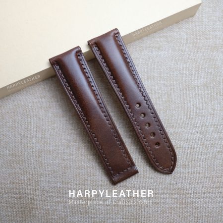 Dark-Brown-Museum-calf-leather-watch-strap