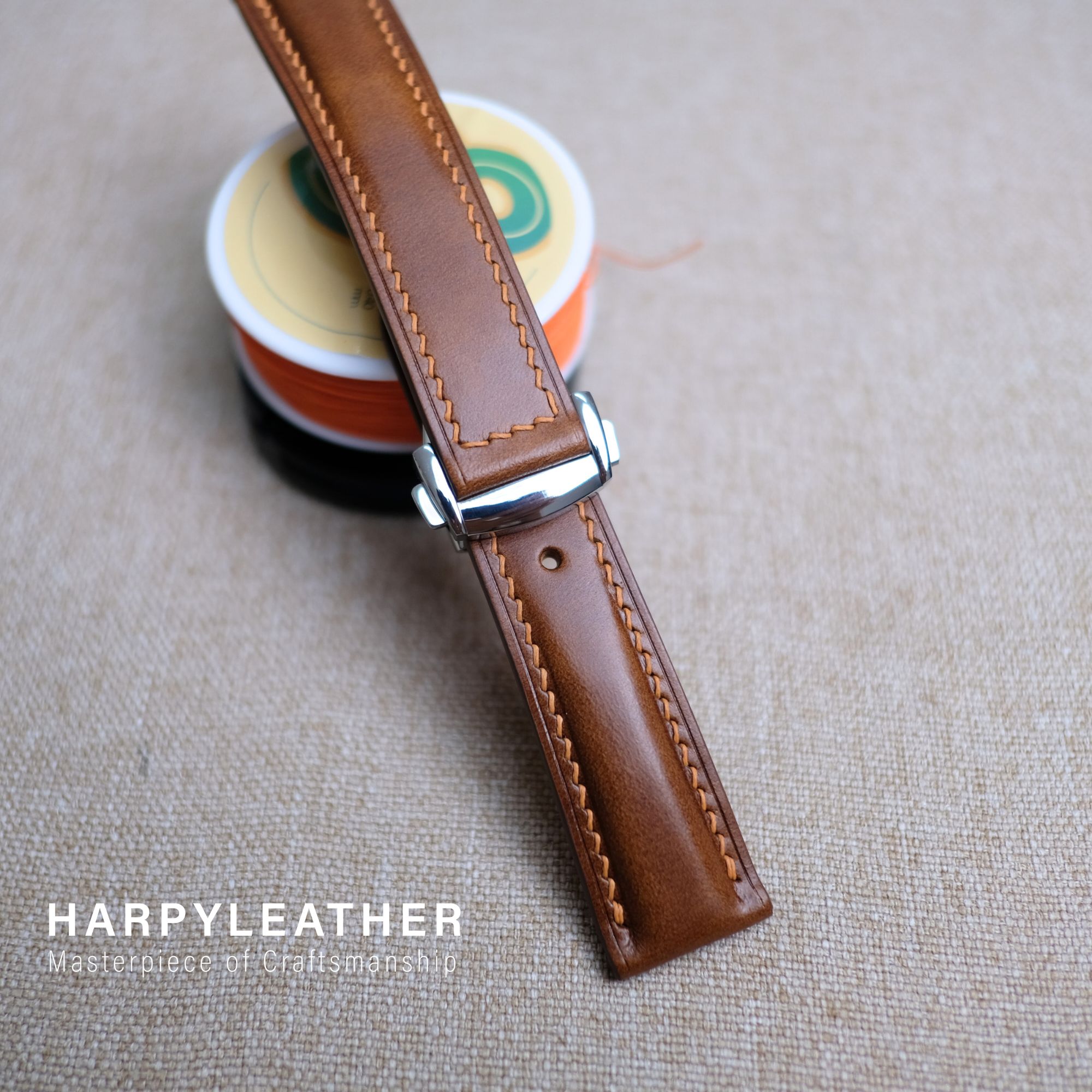 Whisky Brown museum calf leather watch strap whisky-brown-museum-calf-leather-watch-strap